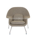 Cashmere သိုးမွှေးမှ Saarinen အမိဥက္ကChair္ဌ &amp; Ottoman